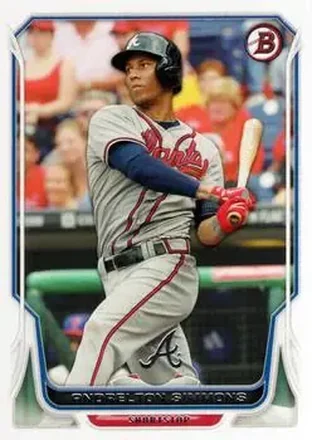 2014 Bowman #11 - Andrelton Simmons - Atlanta Braves