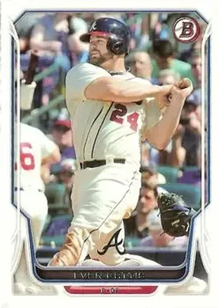 2014 Bowman #13 - Evan Gattis - Atlanta Braves