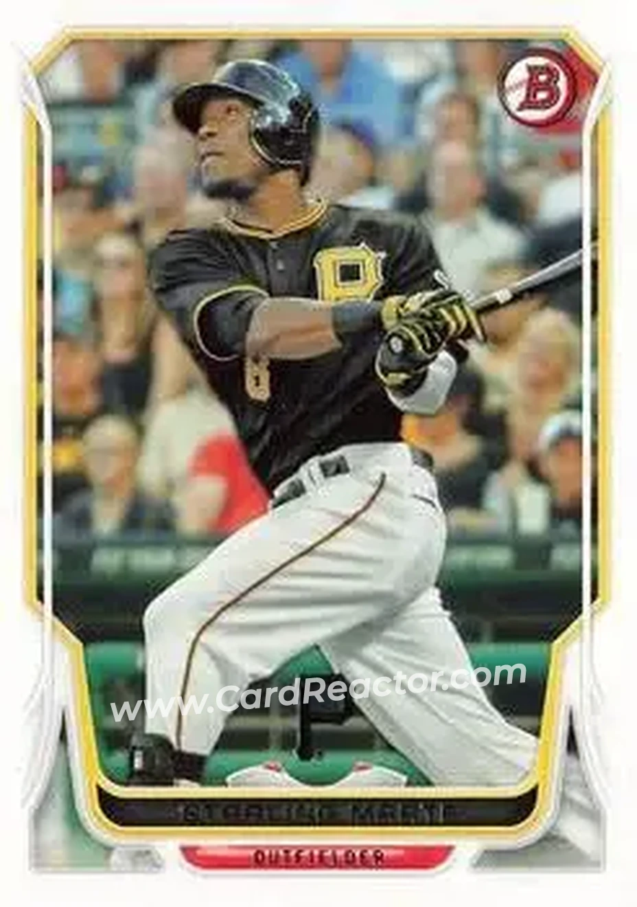 2014 Bowman #14 - Starling Marte - Pittsburgh Pirates - Front