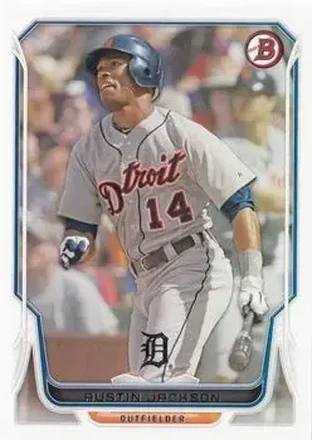 2014 Bowman #18 Austin Jackson