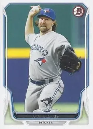 2014 Bowman #23 R.A. Dickey