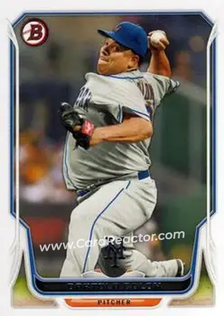 2014 Bowman #24 - Bartolo Colon - New York Mets - Front