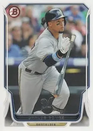 2014 Bowman #25 Carlos Gomez