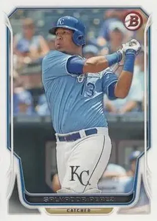 2014 Bowman #28 - Salvador Perez - Kansas City Royals