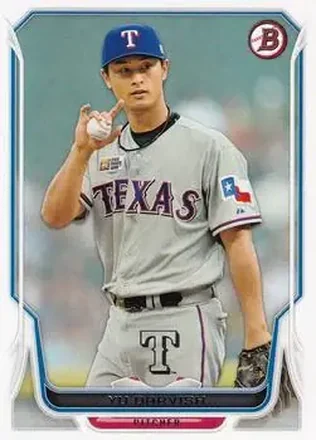 2014 Bowman #30 - Yu Darvish - Texas Rangers