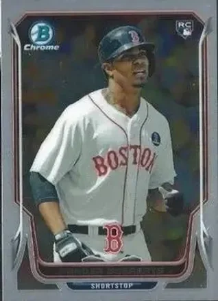 2014 Bowman Chrome #1b - Xander Bogaerts - Boston Red Sox