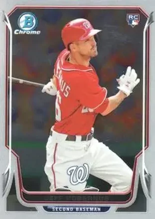 2014 Bowman Chrome #4 - Jeff Kobernus - Washington Nationals