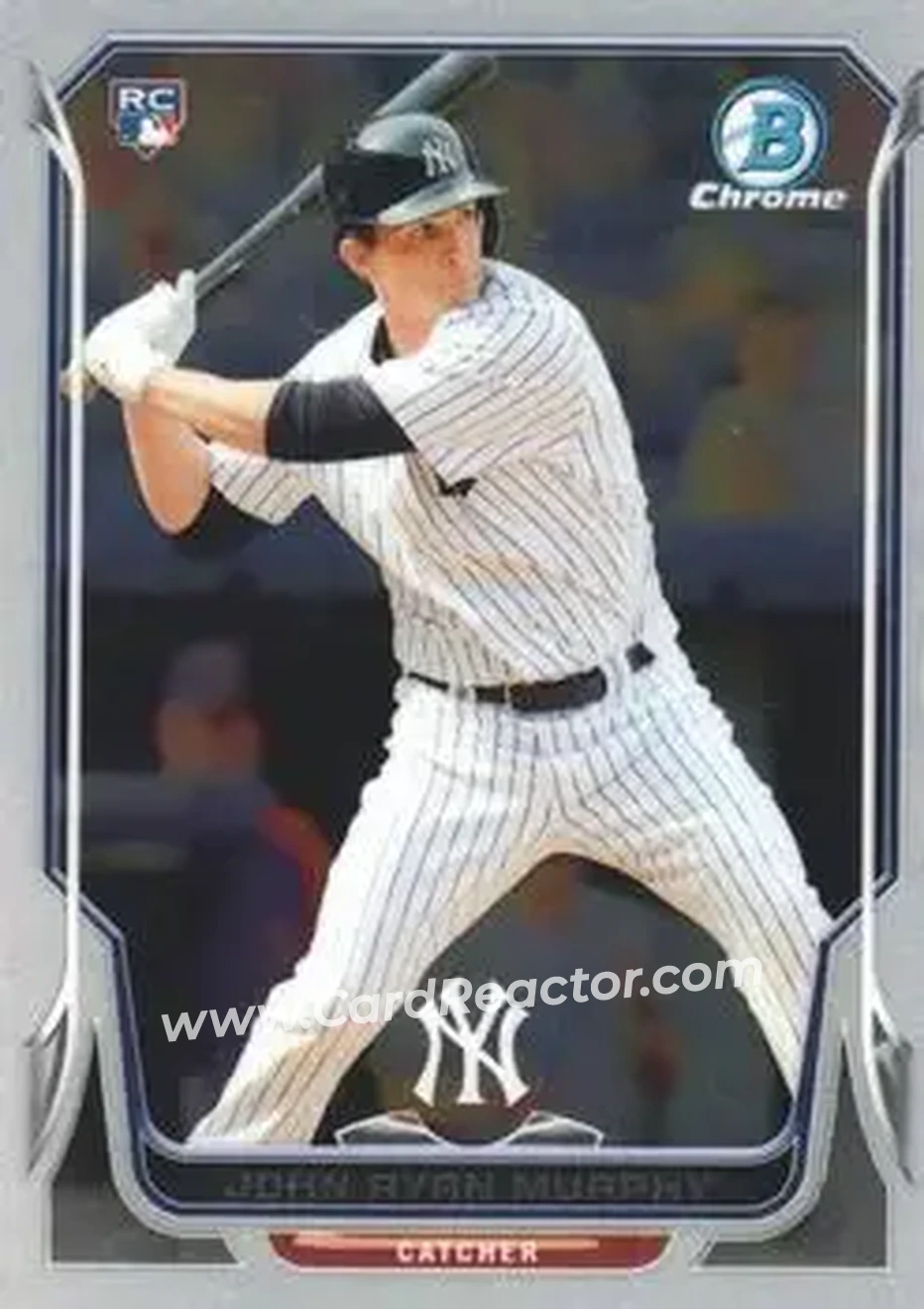 2014 Bowman Chrome #8 - John Ryan Murphy - New York Yankees - Front