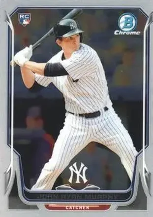 2014 Bowman Chrome #8 - John Ryan Murphy - New York Yankees