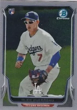 2014 Bowman Chrome #19b Alex Guerrero