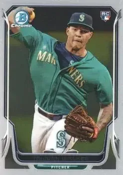 2014 Bowman Chrome feature card