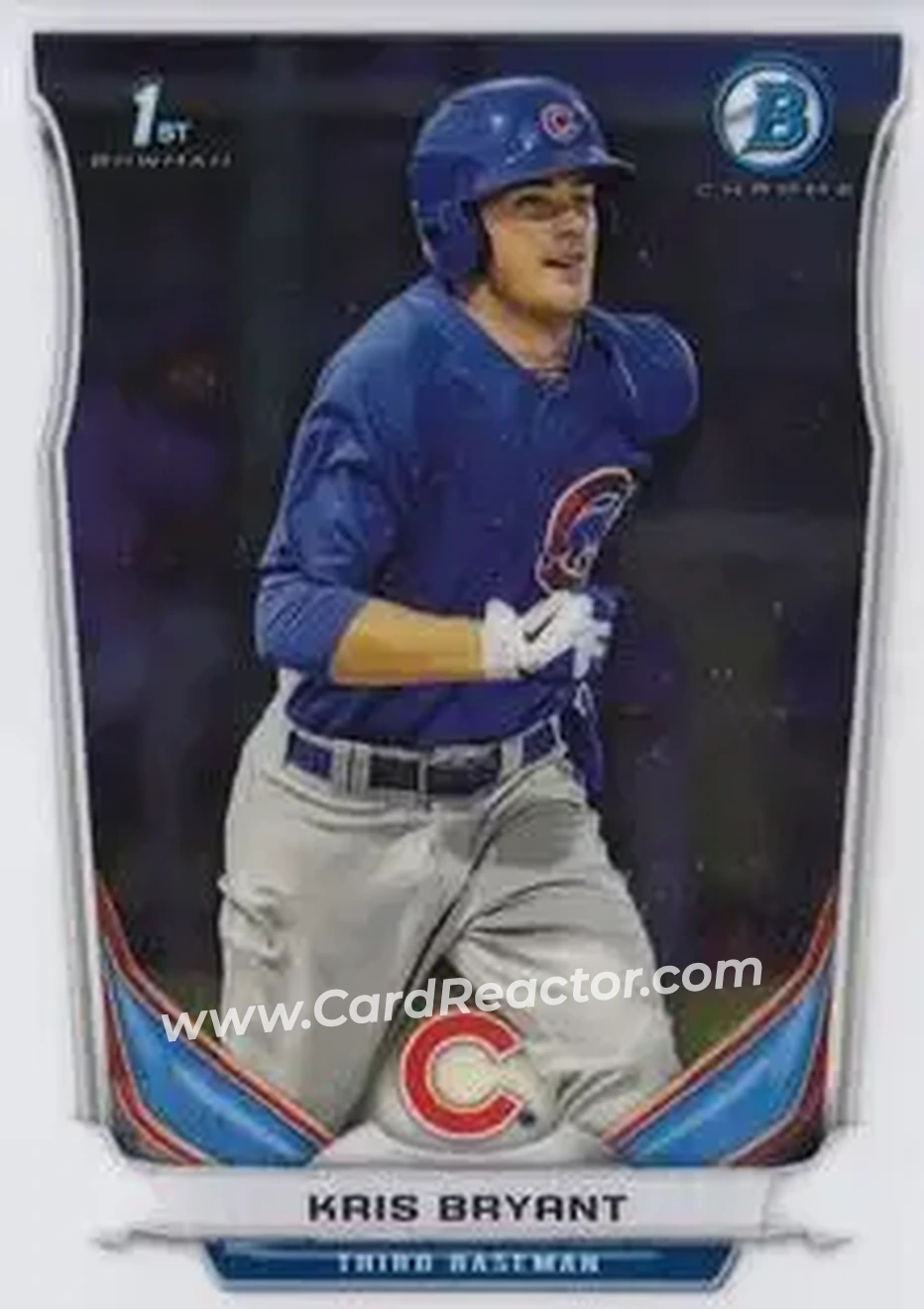 2014 Bowman Chrome Mini #1 - Kris Bryant - Chicago Cubs - Front