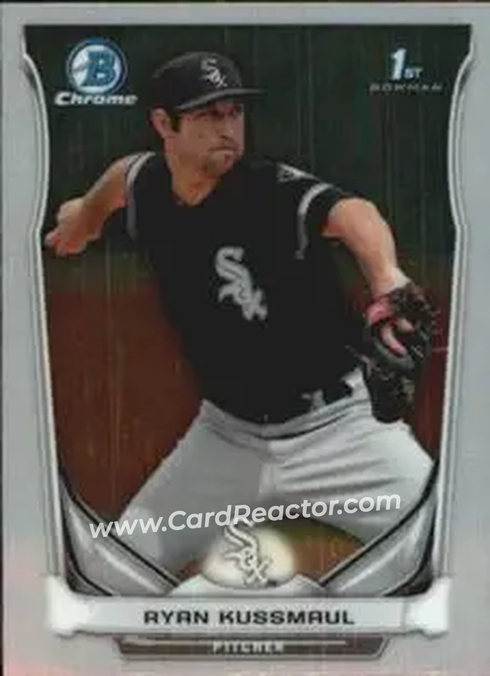 2014 Bowman Chrome Mini #8 - Ryan Kussmaul - Chicago White Sox - Front