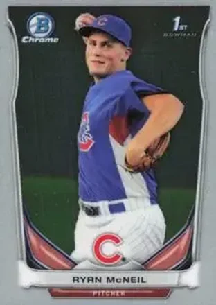 2014 Bowman Chrome Mini #9 - Ryan McNeil - Chicago Cubs