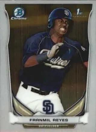 2014 Bowman Chrome Mini #12 - Franmil Reyes - San Diego Padres