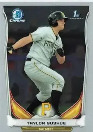 2014 Bowman Chrome Mini #20 - Taylor Gushue - Pittsburgh Pirates
