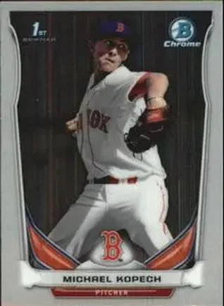 2014 Bowman Chrome Mini #22 - Michael Kopech - Boston Red Sox