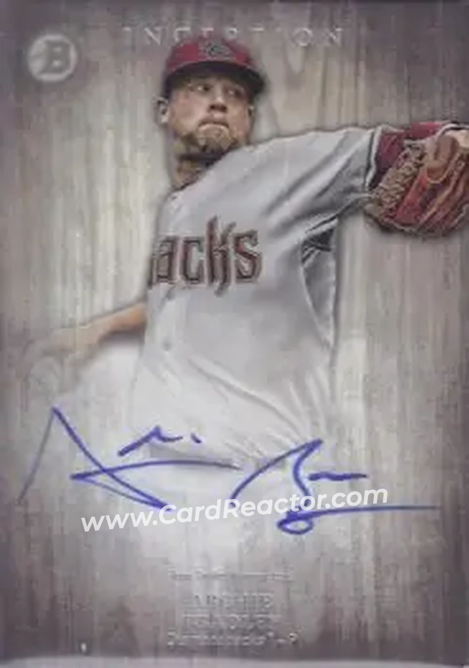 2014 Bowman Inception #PA-AB - Archie Bradley - Arizona Diamondbacks - Front
