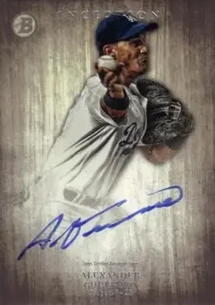 2014 Bowman Inception #PA-AG - Alex Guerrero - Los Angeles Dodgers
