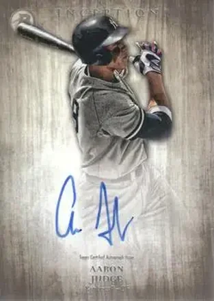2014 Bowman Inception #PA-AJ - Aaron Judge - New York Yankees