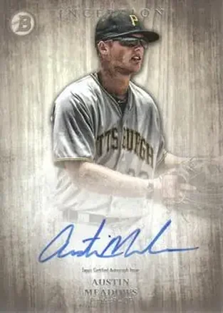 2014 Bowman Inception #PA-AME - Austin Meadows - Pittsburgh Pirates