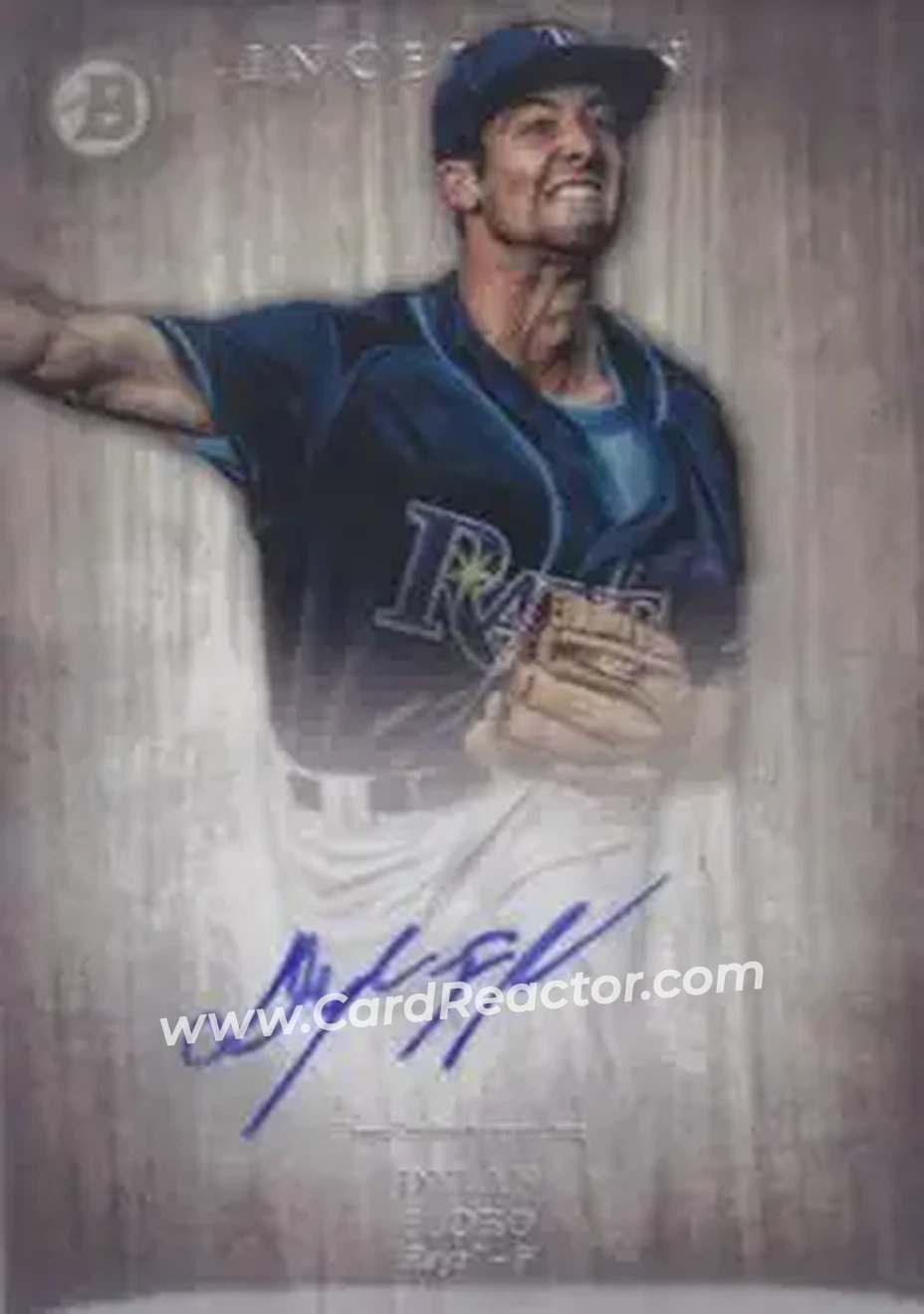 2014 Bowman Inception #PA-DF - Dylan Floro - Tampa Bay Rays - Front