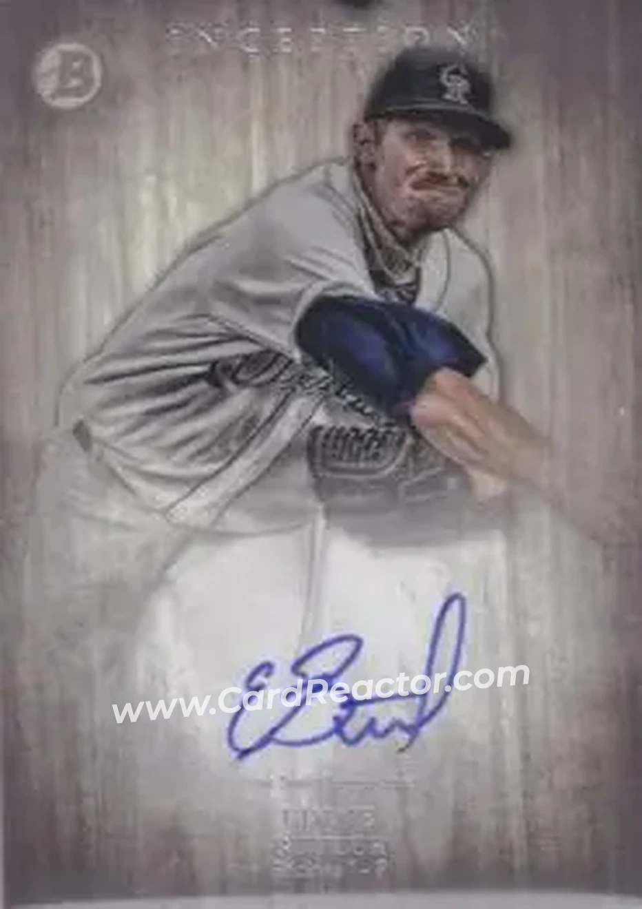 2014 Bowman Inception #PA-EB - Eddie Butler - Colorado Rockies - Front