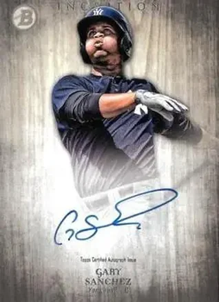 2014 Bowman Inception #PA-GS Gary Sanchez