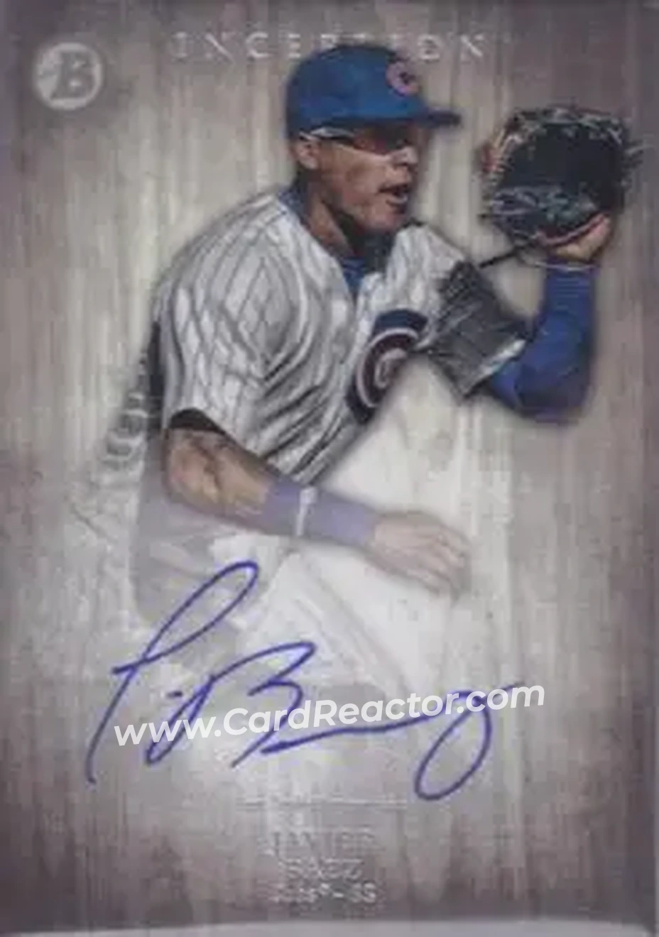 2014 Bowman Inception #PA-JB - Javier Báez - Chicago Cubs - Front