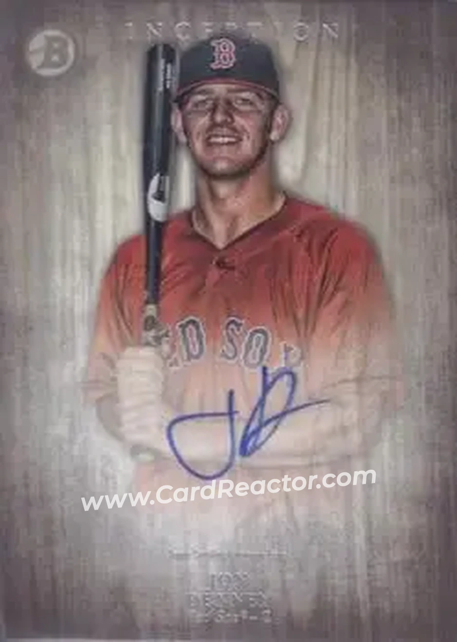 2014 Bowman Inception #PA-JD - Jon Denney - Boston Red Sox - Front