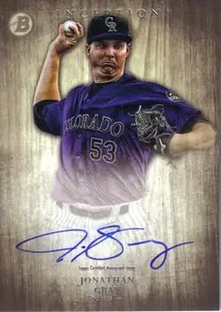 2014 Bowman Inception #PA-JG - Jon Gray - Colorado Rockies