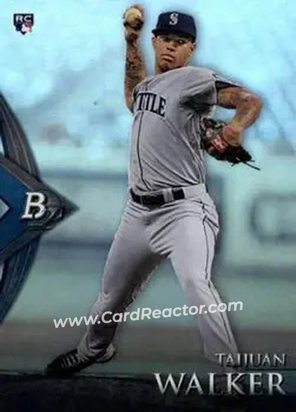 2014 Bowman Platinum #1 - Taijuan Walker - Seattle Mariners - Front
