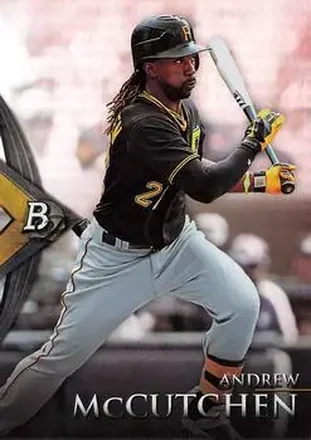 2014 Bowman Platinum #3 - Andrew McCutchen - Pittsburgh Pirates