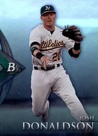 2014 Bowman Platinum #4 - Josh Donaldson - Oakland Athletics