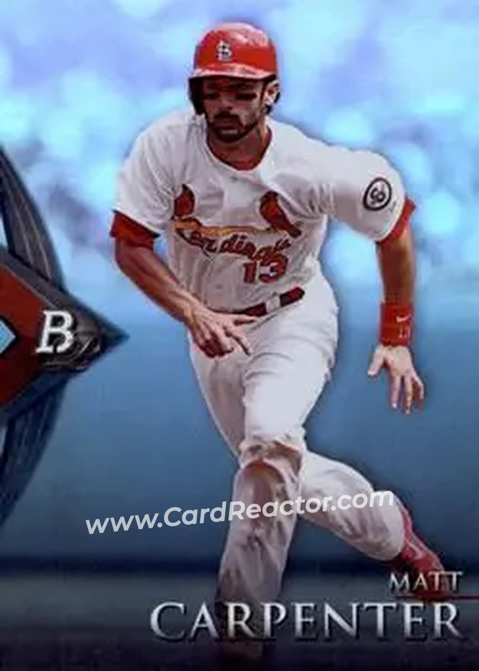 2014 Bowman Platinum #7 - Matt Carpenter - St. Louis Cardinals - Front