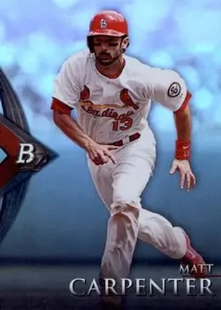 2014 Bowman Platinum #7 - Matt Carpenter - St. Louis Cardinals