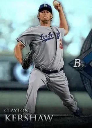 2014 Bowman Platinum #12 - Clayton Kershaw - Los Angeles Dodgers