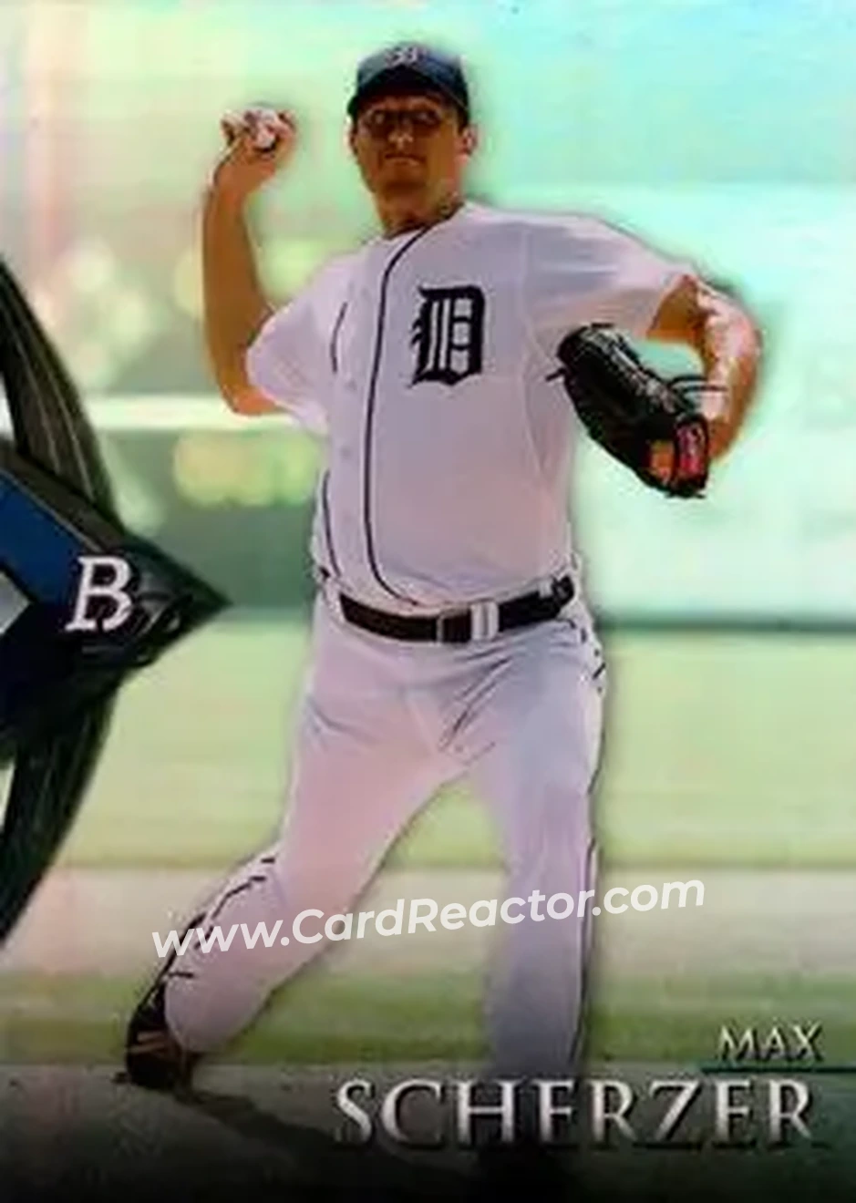 2014 Bowman Platinum #13 - Max Scherzer - Detroit Tigers - Front