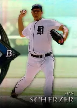 2014 Bowman Platinum #13 - Max Scherzer - Detroit Tigers