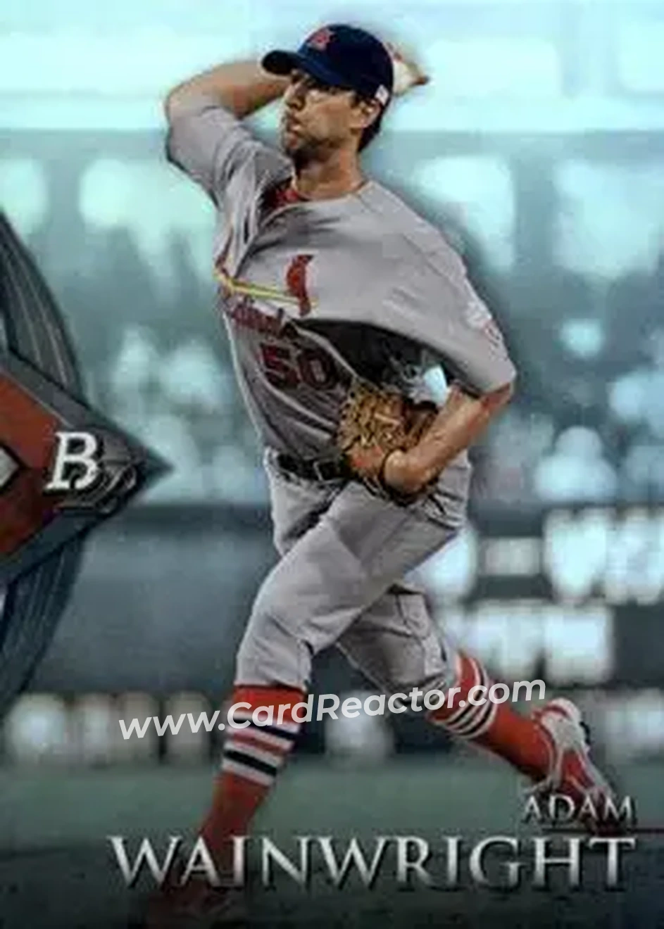 2014 Bowman Platinum #15 - Adam Wainwright - St. Louis Cardinals - Front