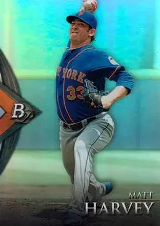 2014 Bowman Platinum #16 Matt Harvey