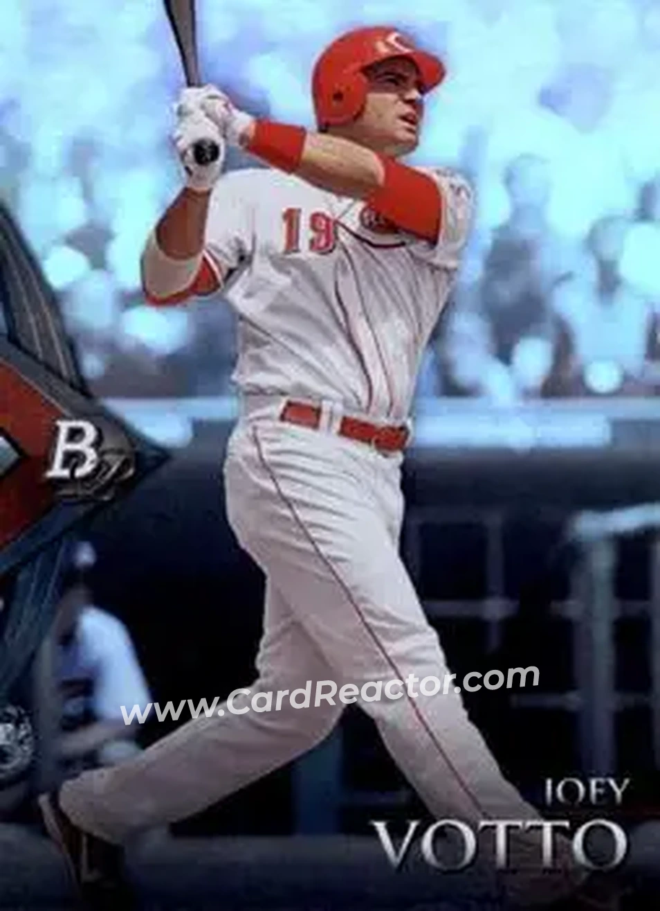 2014 Bowman Platinum #21 - Joey Votto - Cincinnati Reds - Front 2014 Bowman Platinum #21 - Joey Votto - Cincinnati Reds - Front