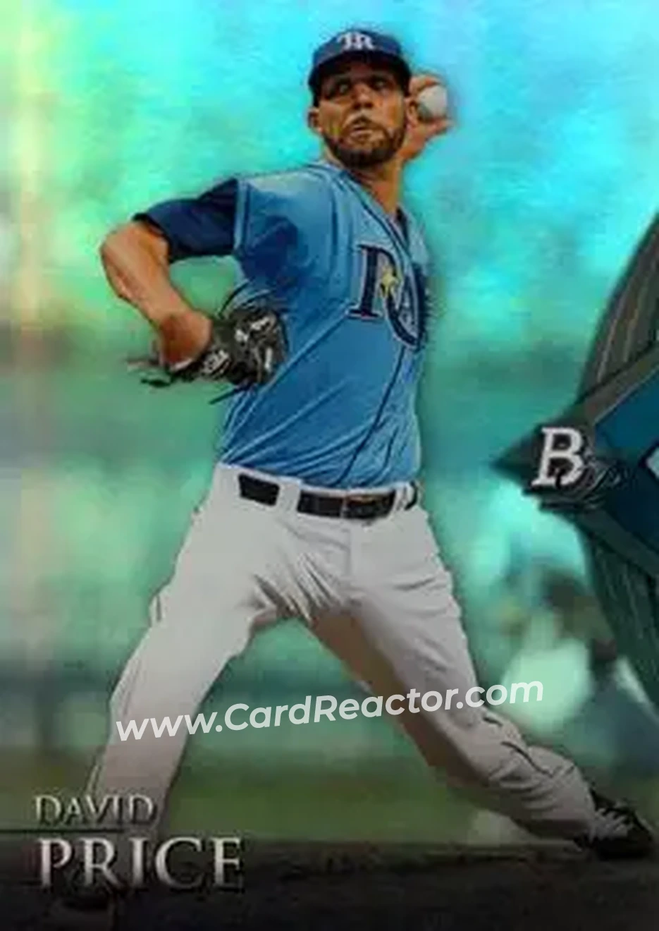2014 Bowman Platinum #25 - David Price - Tampa Bay Rays - Front 2014 Bowman Platinum #25 - David Price - Tampa Bay Rays - Front