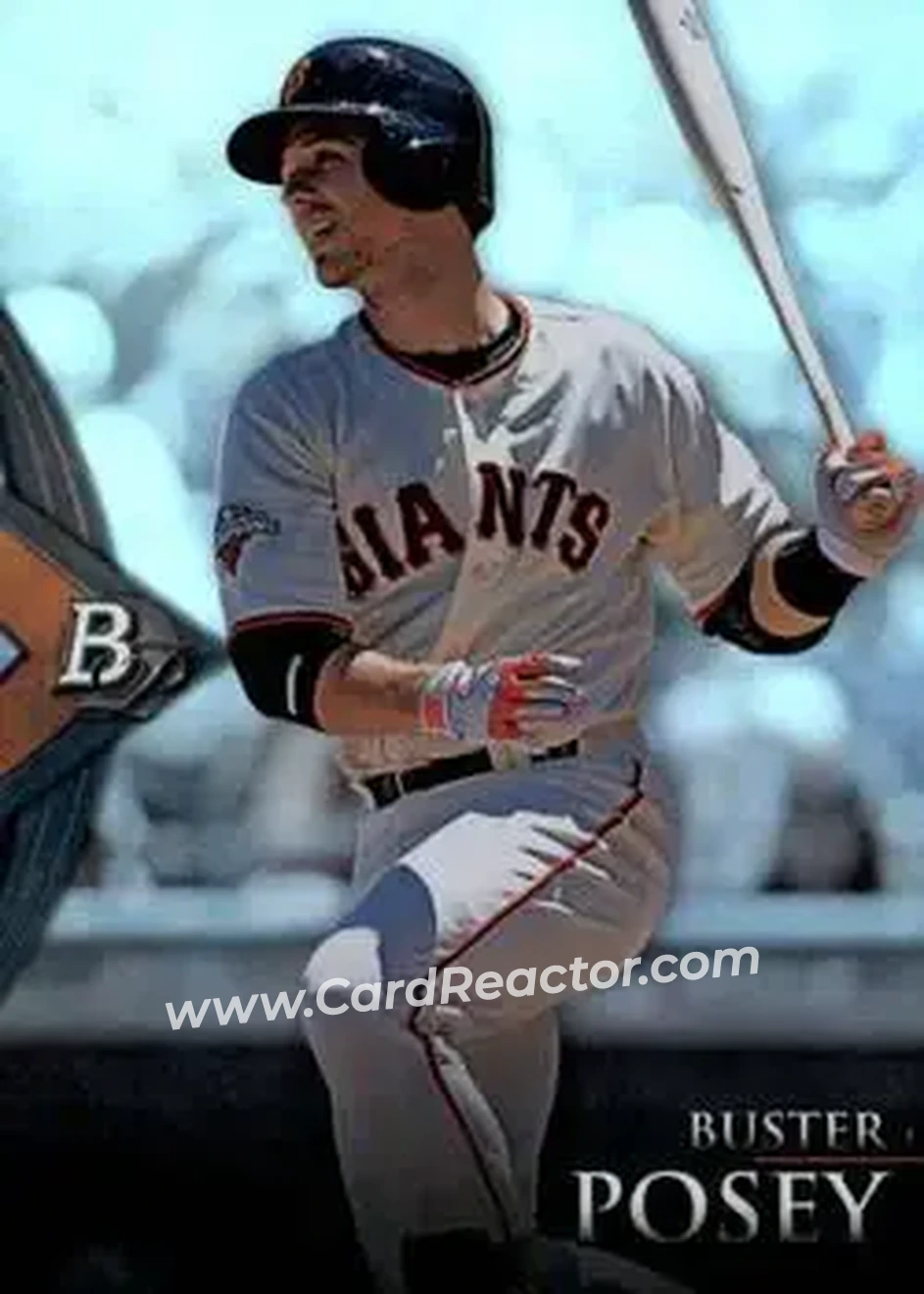 2014 Bowman Platinum #28 - Buster Posey - San Francisco Giants - Front