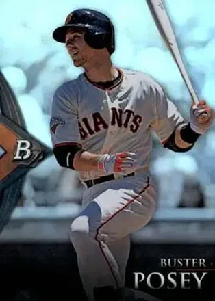 2014 Bowman Platinum #28 - Buster Posey - San Francisco Giants