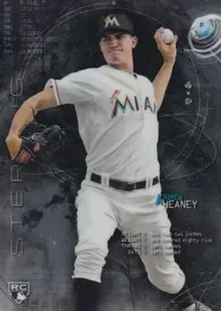 2014 Bowman Sterling #3 - Andrew Heaney - Miami Marlins