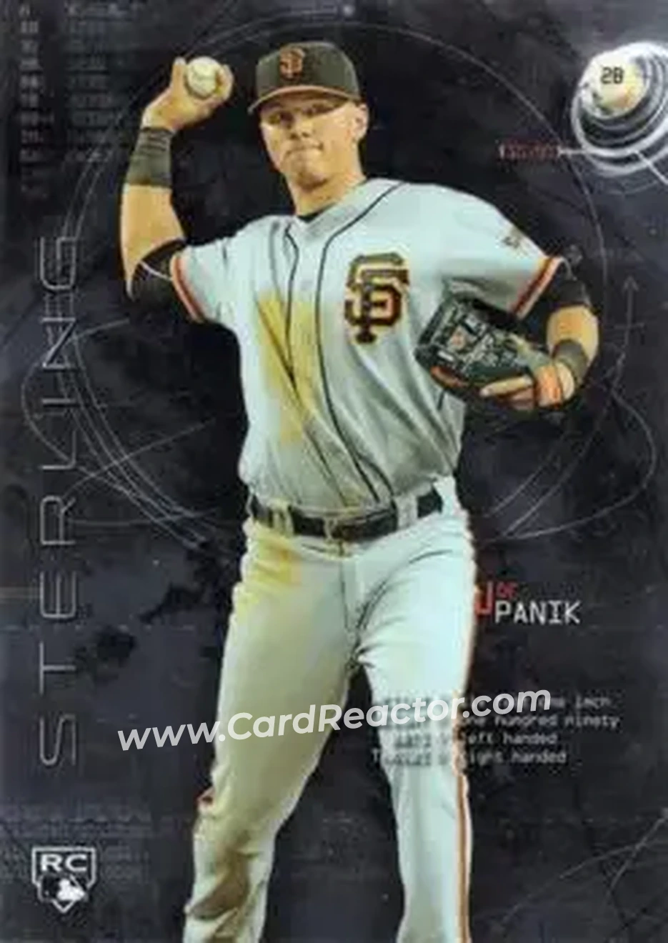 2014 Bowman Sterling #5 - Joe Panik - San Francisco Giants - Front