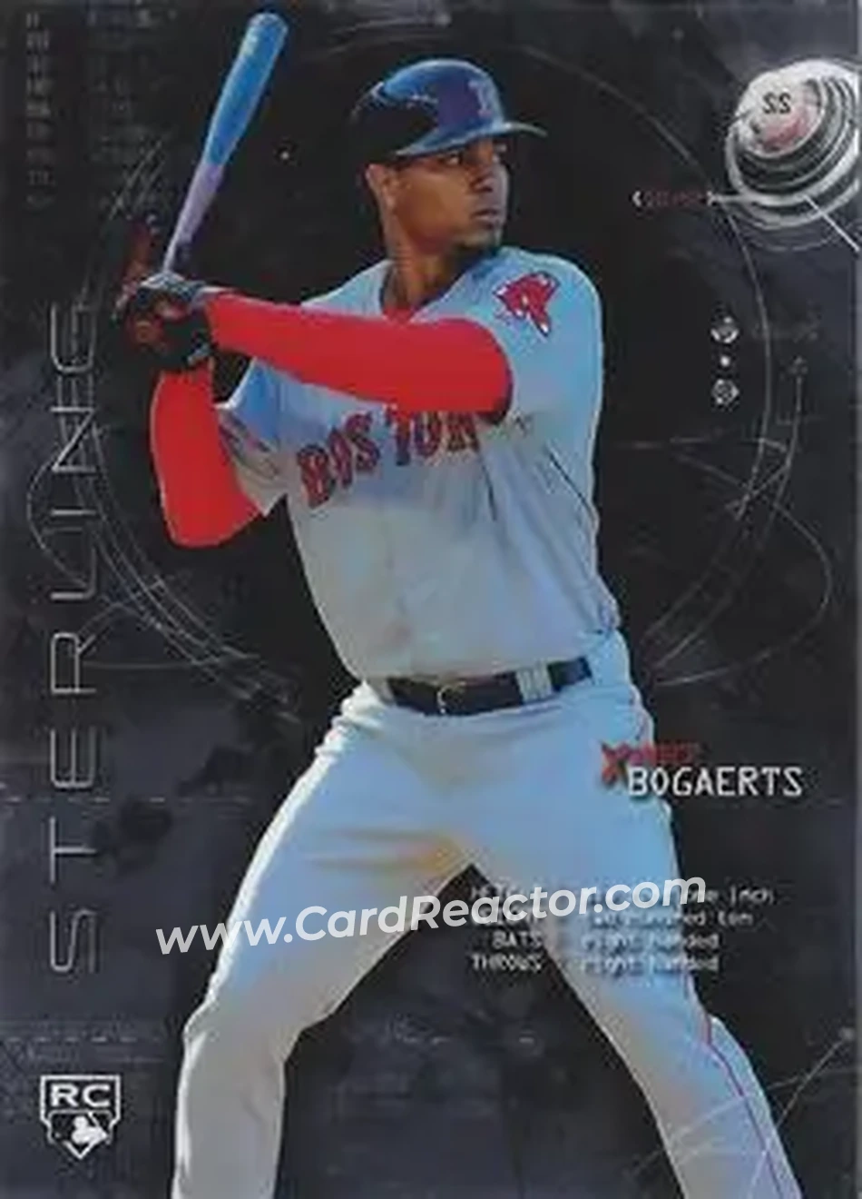 2014 Bowman Sterling #18 - Xander Bogaerts - Boston Red Sox - Front