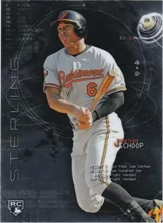 2014 Bowman Sterling #21 - Jonathan Schoop - Baltimore Orioles