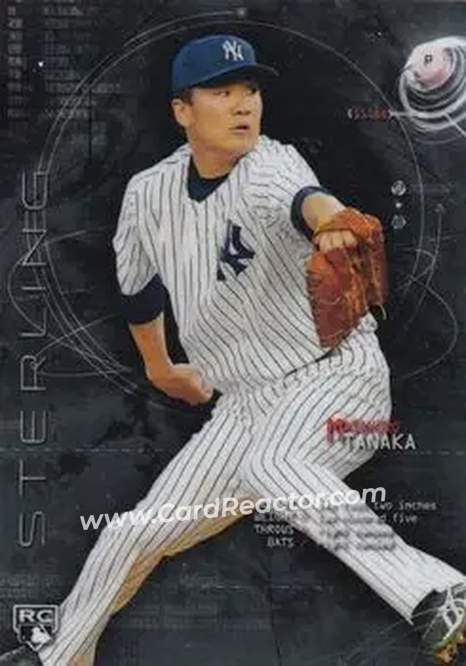 2014 Bowman Sterling #25 - Masahiro Tanaka - New York Yankees - Front